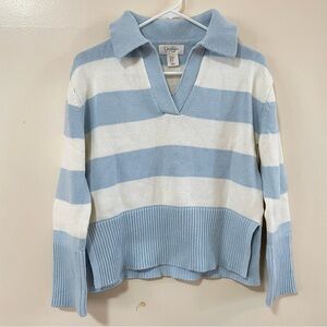 Jessica Simpson Women’s Collared Striped Sweater (Size: XS)